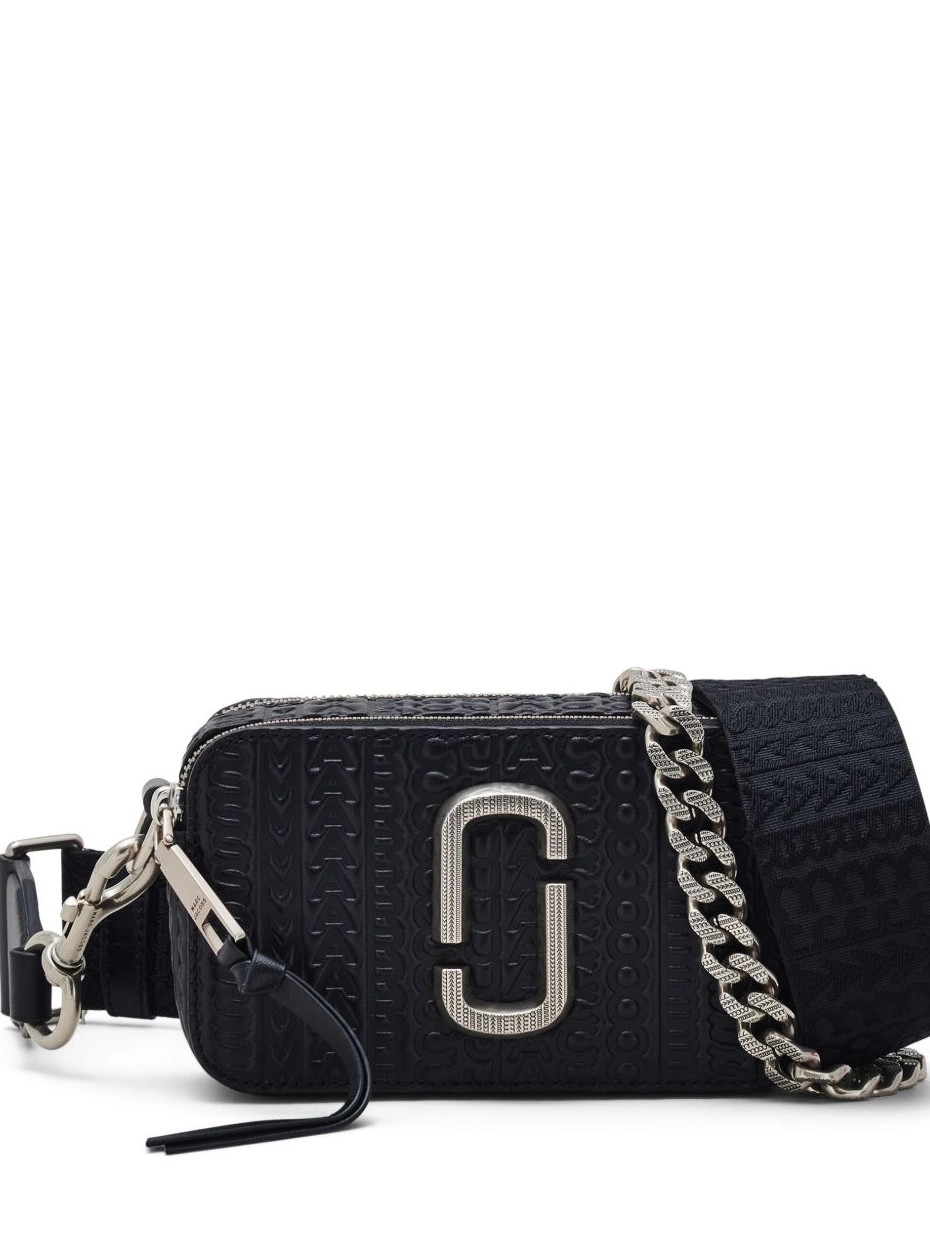 Affordable Marc logo-debossed crossbody Snapshot bag Jacobs Women 0716